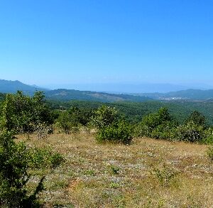 Ohridi panoraam Makedoonias